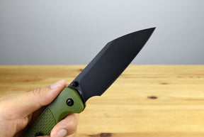 CJRB 1945-BGN Pyrite Light (OD Green FRN) Folding Knife