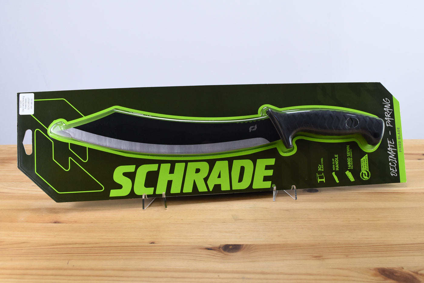 Schrade SCH1182527 Decimate Parang Fixed Blade
