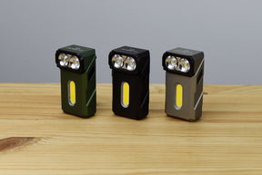Klarus E8 Triple-Light EDC Flashlight (1000 Lumens) (3 Versions)