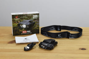 Klarus HC3 Pro Motion Sensor Rechargeable Headlamp (260 Lumens)