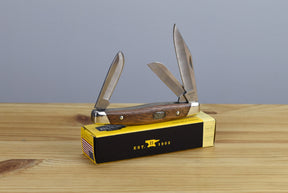Buck 301 Stockman Slipjoint Folder (Granadillo Wood Handle)