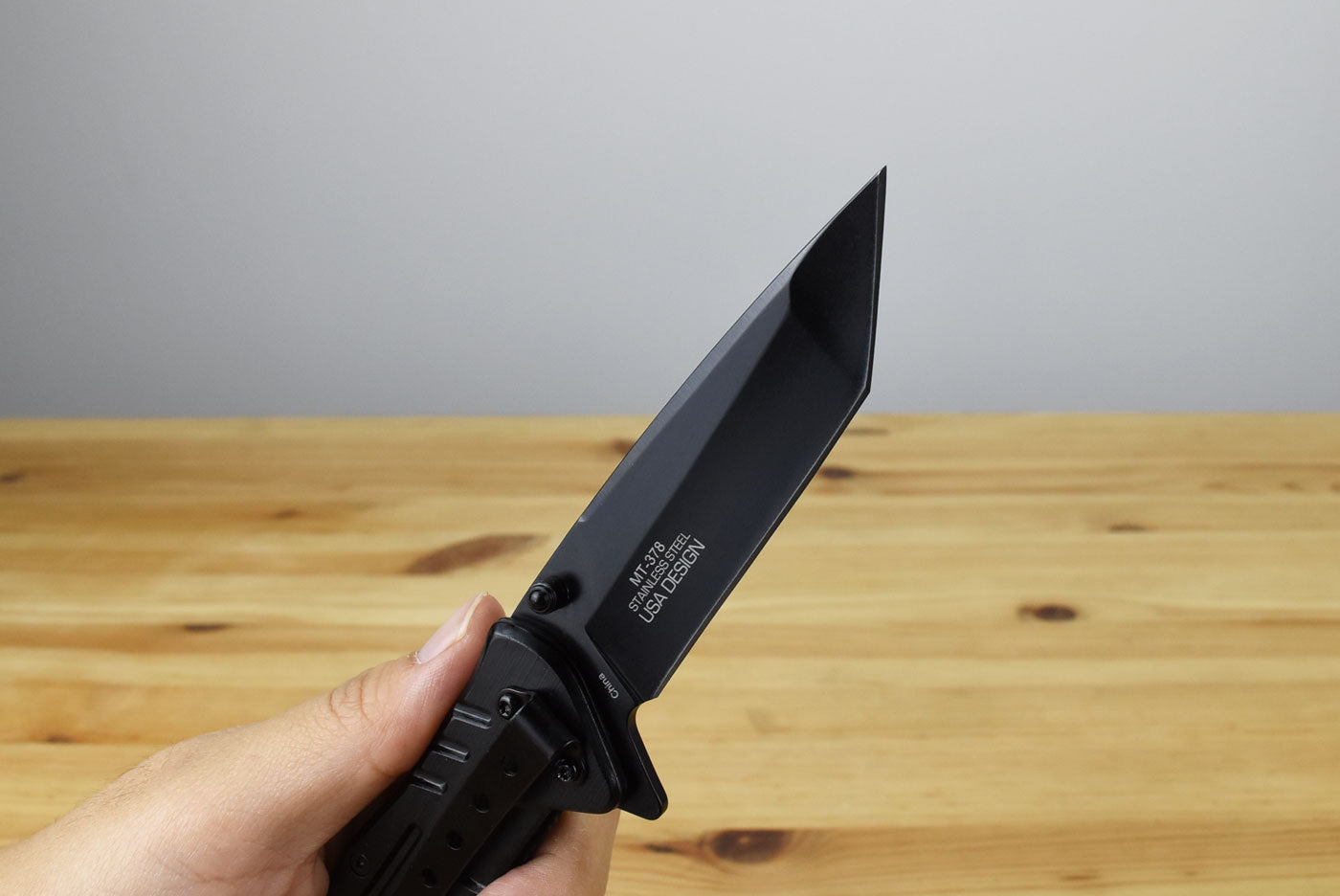 MTech MT378 Linerlock Tanto Folding Blade