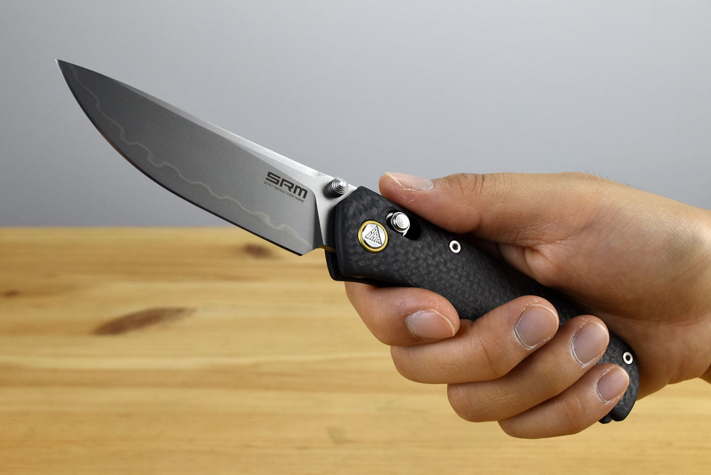 SRM Medal 255L-CB2 Folding Blade Laminated 140Cr