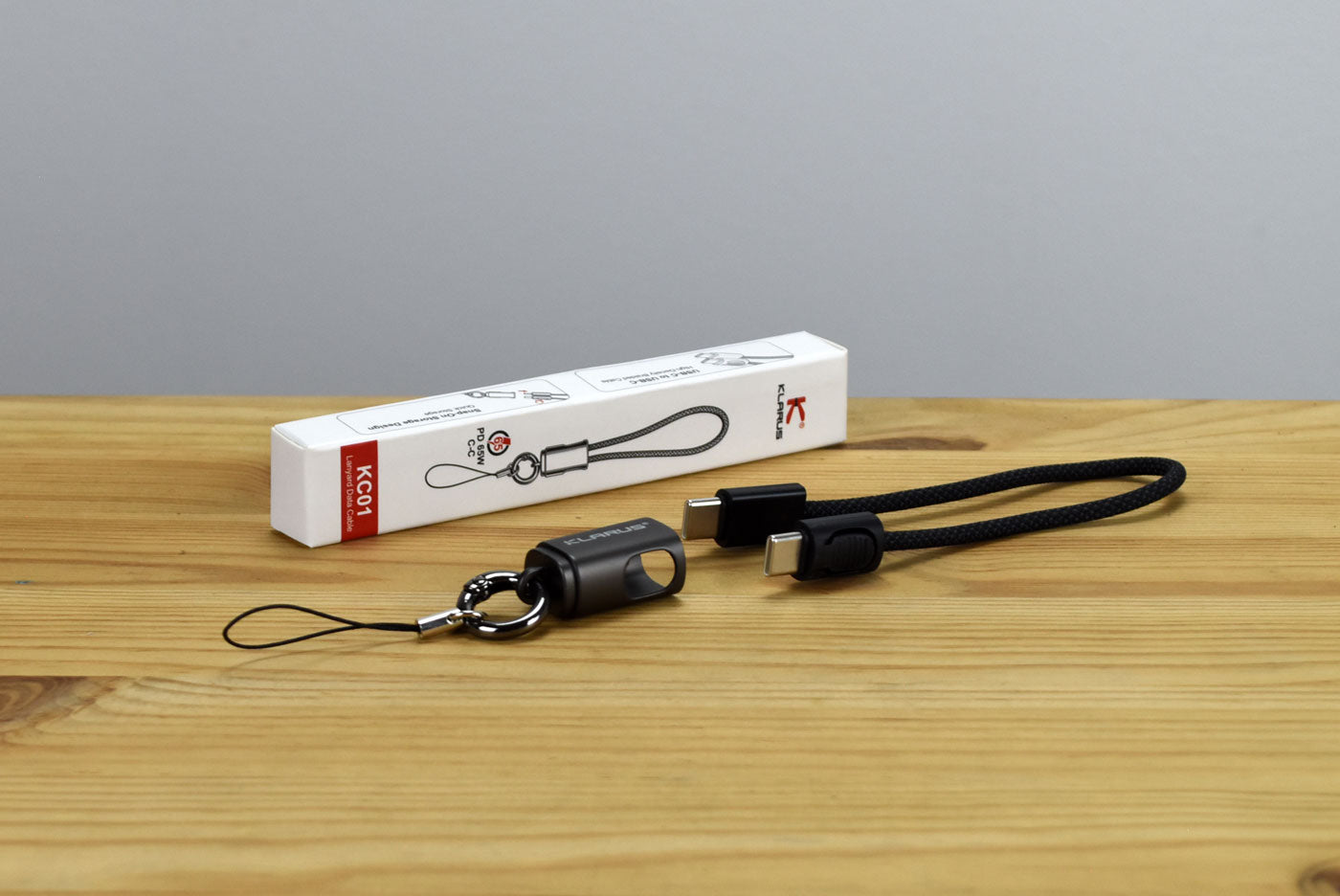 Klarus KC01 65W USB-C Braided Lanyard