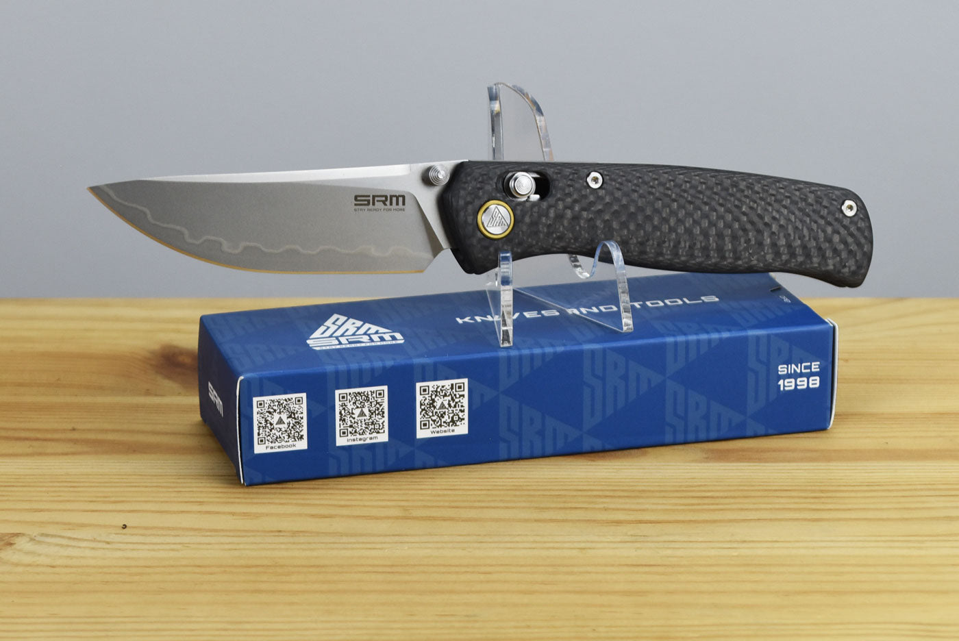 SRM Medal 255L-CB2 Folding Blade Laminated 140Cr