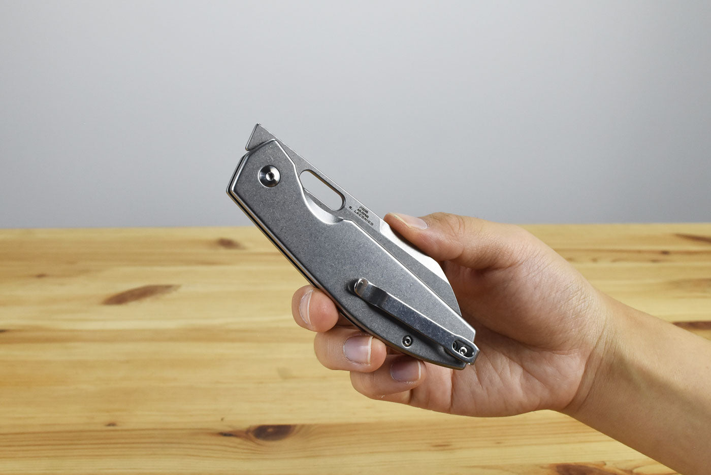 CJRB Ekko (Steel) Folding Knife