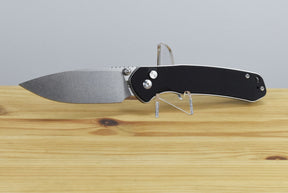 CJRB Pyrite Large (Black G10) Folding Knife