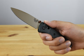 Benchmade 533TN-2601 Mini Bugout Folding Knife (Taiga Green Grivory Handle)