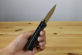 Benchmade 533TN-2601 Mini Bugout Folding Knife (Taiga Green Grivory Handle)