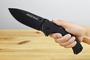 Cold Steel 4-Max Scout Black Folding Blade (AUS10A)