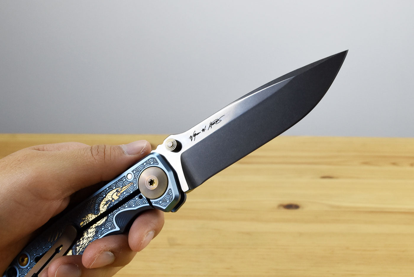 Spartan Harsey Folder Sea Raven Edition (Magnacut)