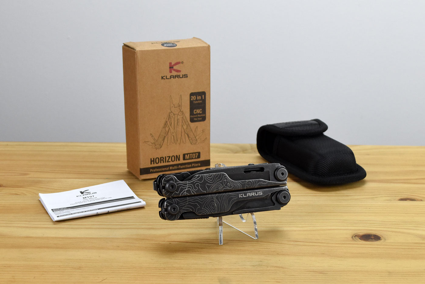 Klarus Horizon MT07 Plier Multitool Black (20-in-1)