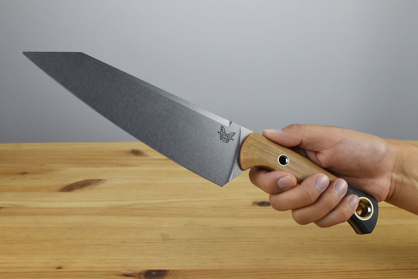 Benchmade 4070-02 Wildcoast Fixed Blade (Maple Valley Richlite G10 with Black Bolster)