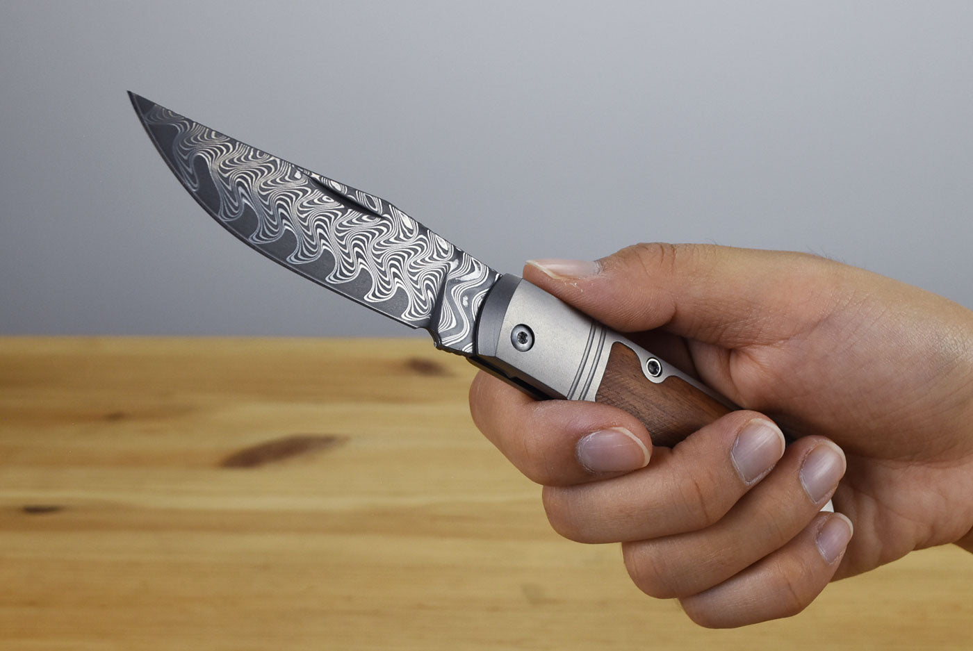 Kizer V3761A2 Trestle Damascus