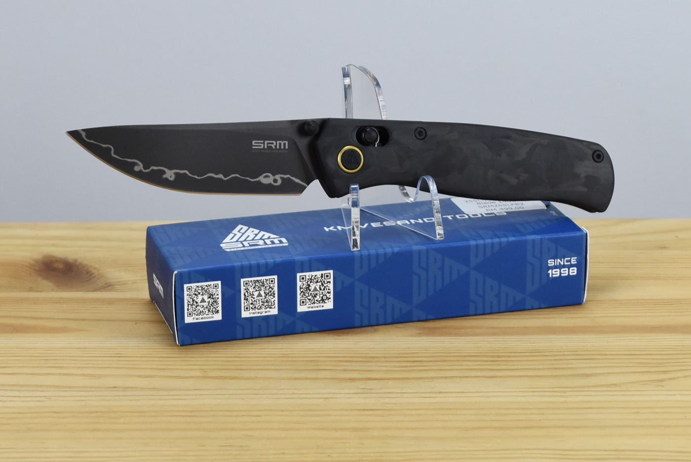 SRM Medal 255L-FB2 Folding Blade 140Cr