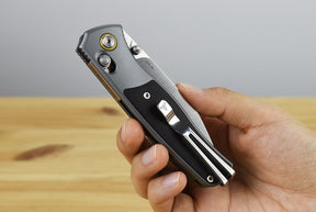 SRM Medal 259L-AK Folding Blade 14C28N