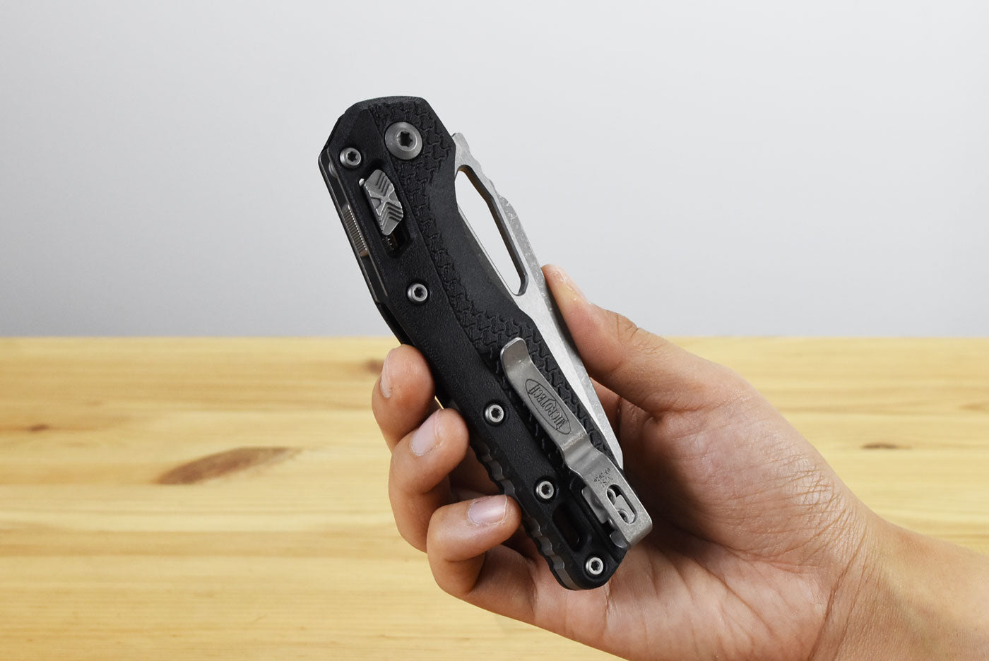 Microtech MSI Ram-Lok Tri Grip Ap Folding Knife