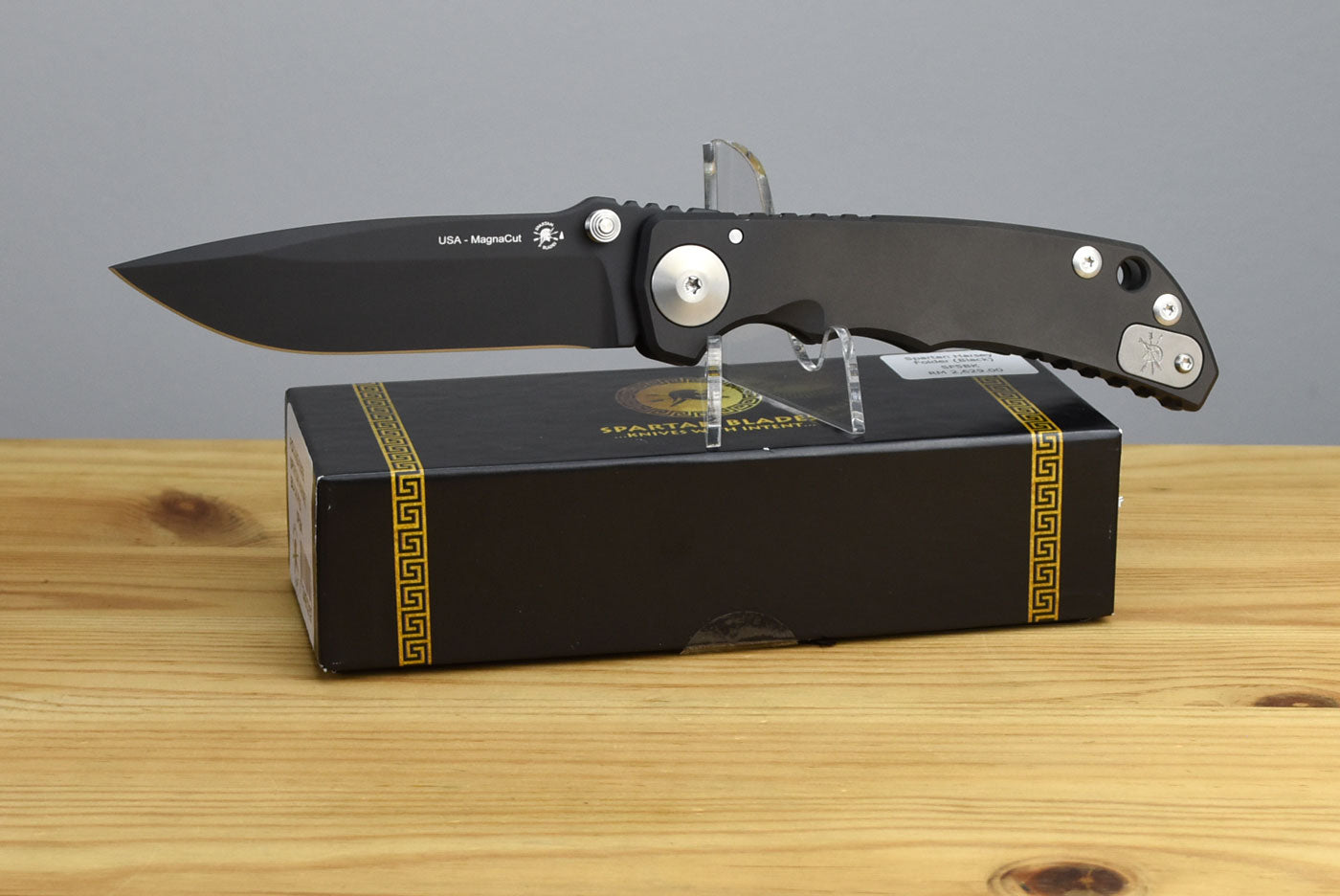 Spartan Harsey Folder Black DLC (Magnacut)