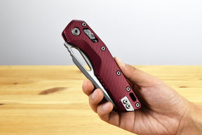 Microtech MSI Ram-Lok Ap Merlot Folding Knife
