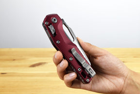 Microtech MSI Ram-Lok Ap Merlot Folding Knife