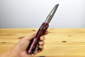 Microtech MSI Ram-Lok Ap Merlot Folding Knife