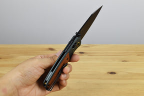 SRM Medal 259L-AG Folding Blade 14C28N