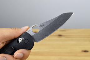 Benchmade 555-S30V Mini Griptilian Folding Knife (Black Noryl GTX Handle)