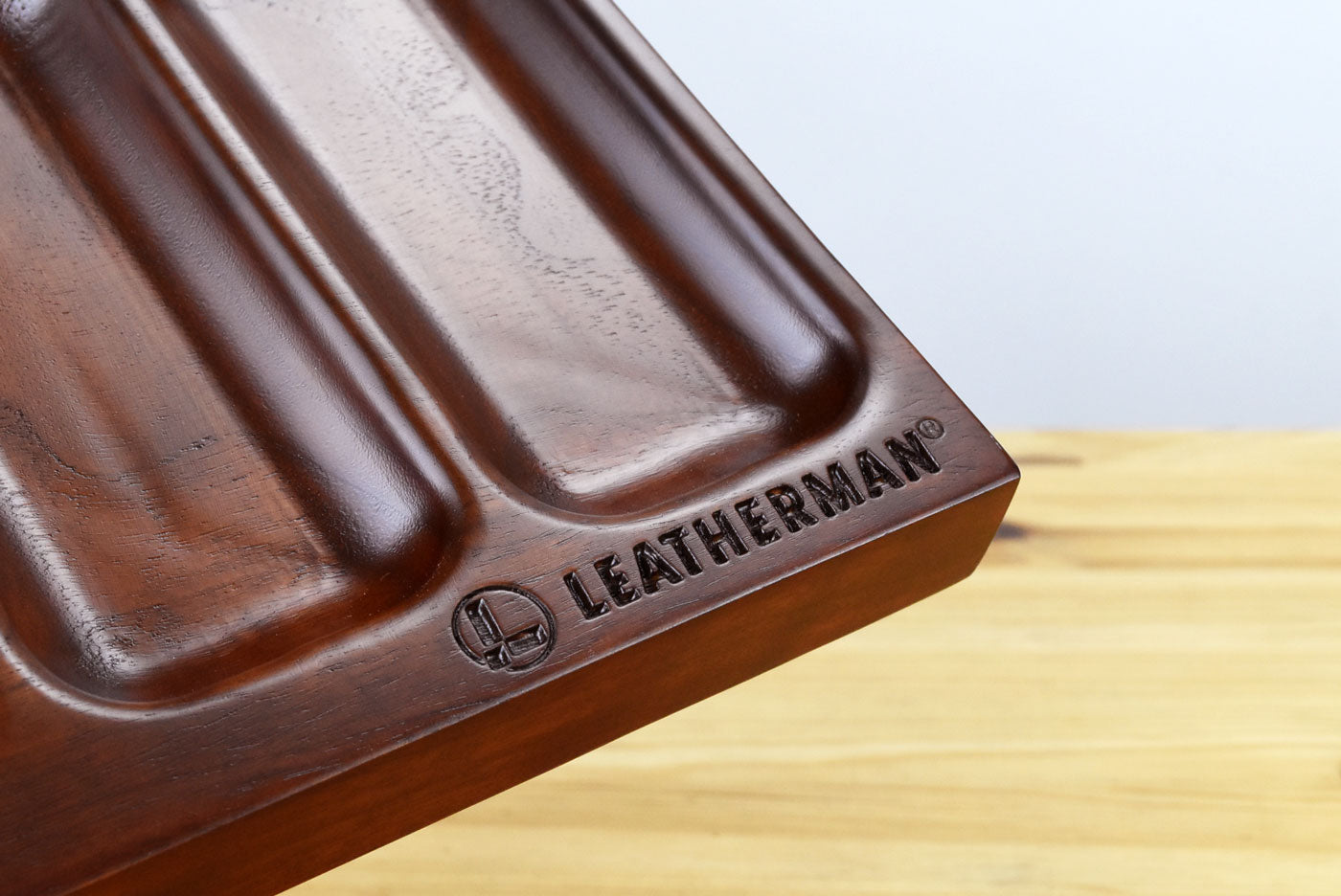 Leatherman Accessory Tool Display Wooden Tray