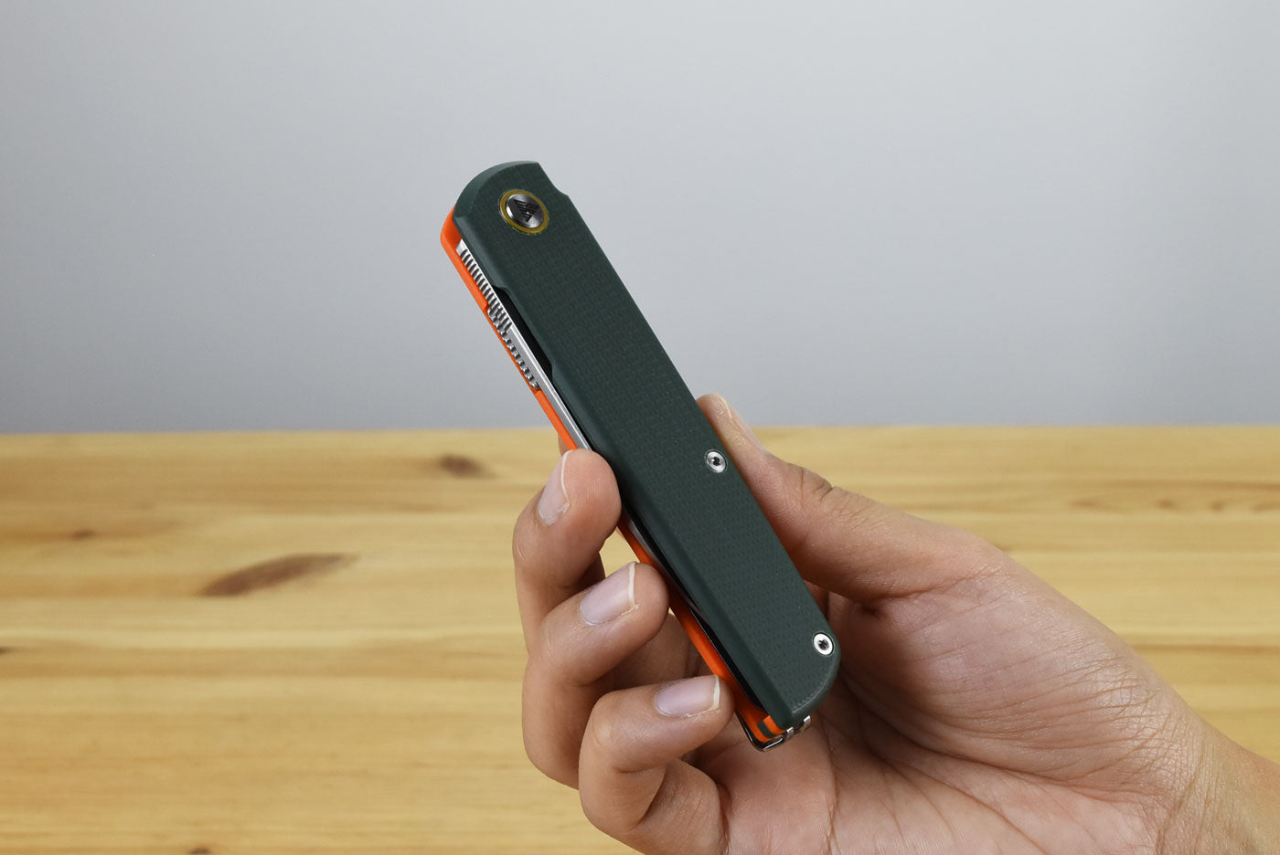 SRM Qrick 408L-GX Folding Blade 14C28N