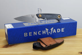 Benchmade 203-04 Dacian Pocket Fixed Blade (Blue Denim Micarta Handle)