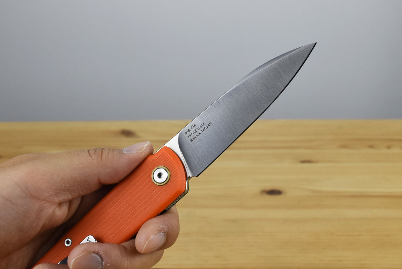 SRM Qrick 408L-GX Folding Blade 14C28N