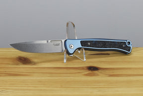 LionSteel Skinny (Blue Titanium Handle)