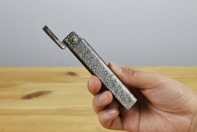 Higonokami Tsuchime TM03 Grey Stainless Handle (VG10)