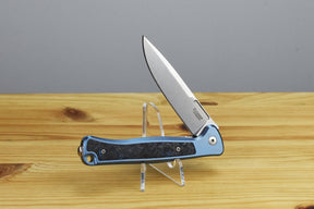 LionSteel Skinny (Blue Titanium Handle)