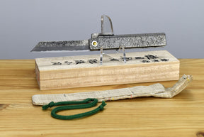 Higonokami Tsuchime TM03 Grey Stainless Handle (VG10)