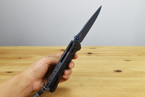 Benchmade 18060BT-01 Water Adira Folding Knife (Tempest Gray Grivory Handle)