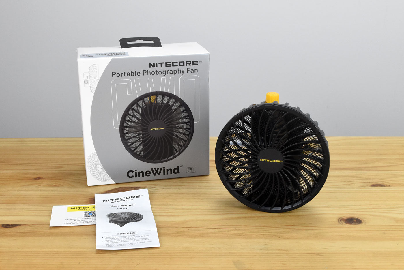 Nitecore CW10 Cine Wind Portable Photography Fan