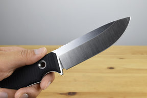 TRC Polheim Magnacut (Black Canvas Micarta Handle)