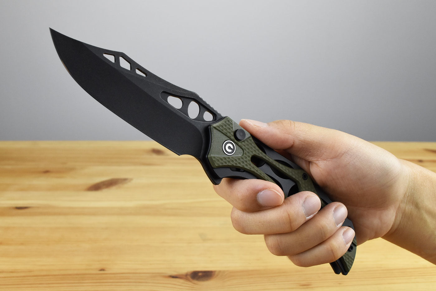 Civivi C23083C-2 Biophase Folding Knife (Aluminum & G10 Handle)