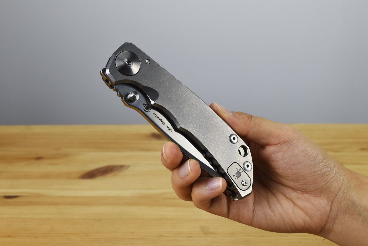 Spartan Harsey Folder Magnacut (Titanium Handle)