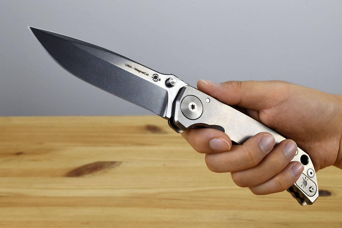 Spartan Harsey Folder Magnacut (Titanium Handle)