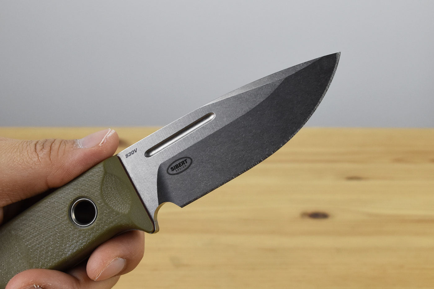 Benchmade 165-1 Mini Bushcrafter Fixed Blade (OD Green G10 Handle)