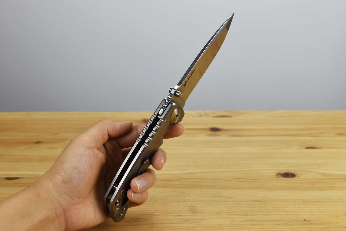 Spartan Harsey Folder Magnacut (Titanium Handle)