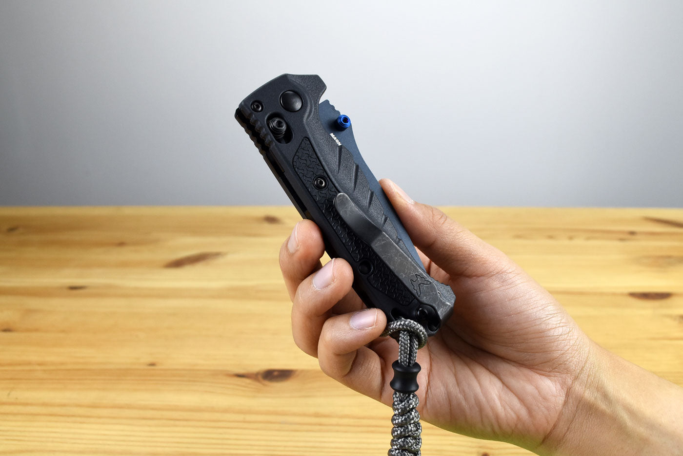 Benchmade 18065SBT-01 Water Mini Adira Folding Knife (MagnaCut) (Serrated)