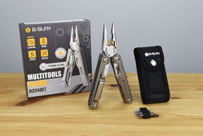 Bibury Plier Multitool V2 Titanium (19-in-1)