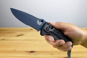 Benchmade 18065SBT-01 Water Mini Adira Folding Knife (MagnaCut) (Serrated)