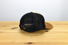 Benchmade Classic Trucker Hat (Caramel Black)