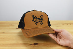 Benchmade Classic Trucker Hat (Caramel Black)