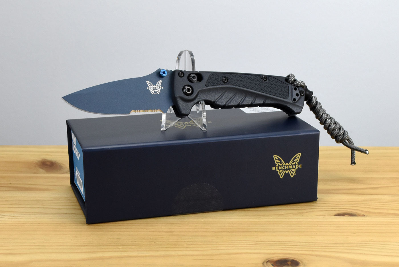 Benchmade 18065SBT-01 Water Mini Adira Folding Knife (MagnaCut) (Serrated)