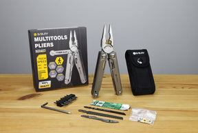 Bibury Plier Multitool Pro V2 Titanium (21-in-1)